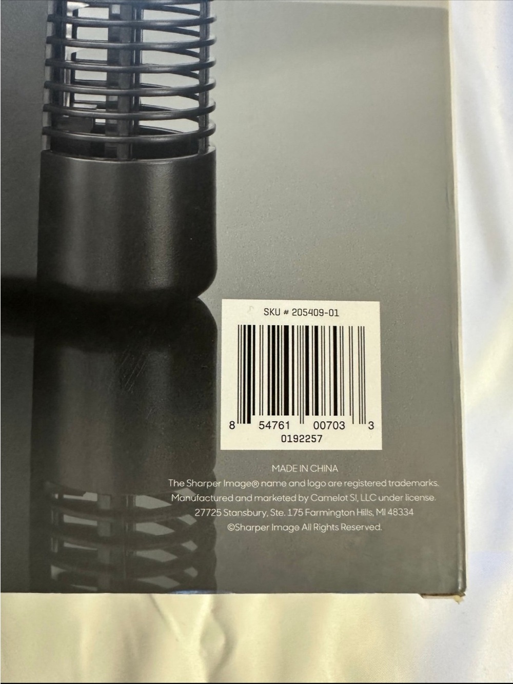 Sharper Image Hanging Closet Ionic Air Purifier NIB - Picture 4 of 8